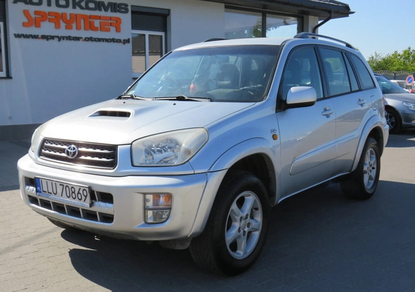 Toyota RAV4 cena 14900 przebieg: 249000, rok produkcji 2002 z Mirosławiec małe 742